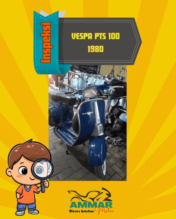 Vespa Klasik 2 Tak